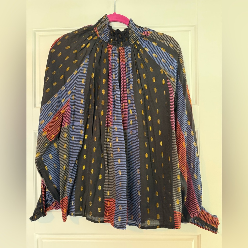 Oliphant multi color blouse